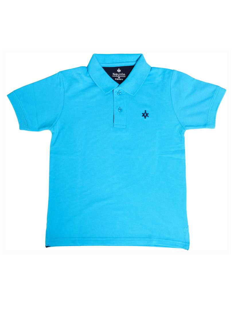 boys pack of 2 solid t-shirt  - 19172802 -  Standard Image - 1