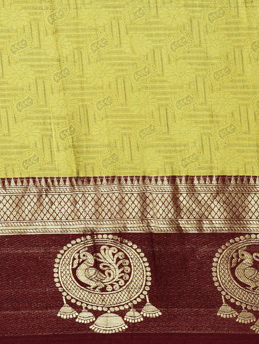 green bollywood saree with blouse - 19176247 - Standard Image - 4