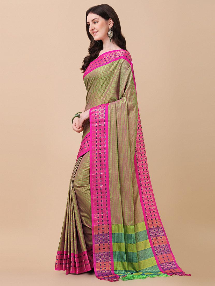 self design woven saree - 19176536 - Standard Image - 1