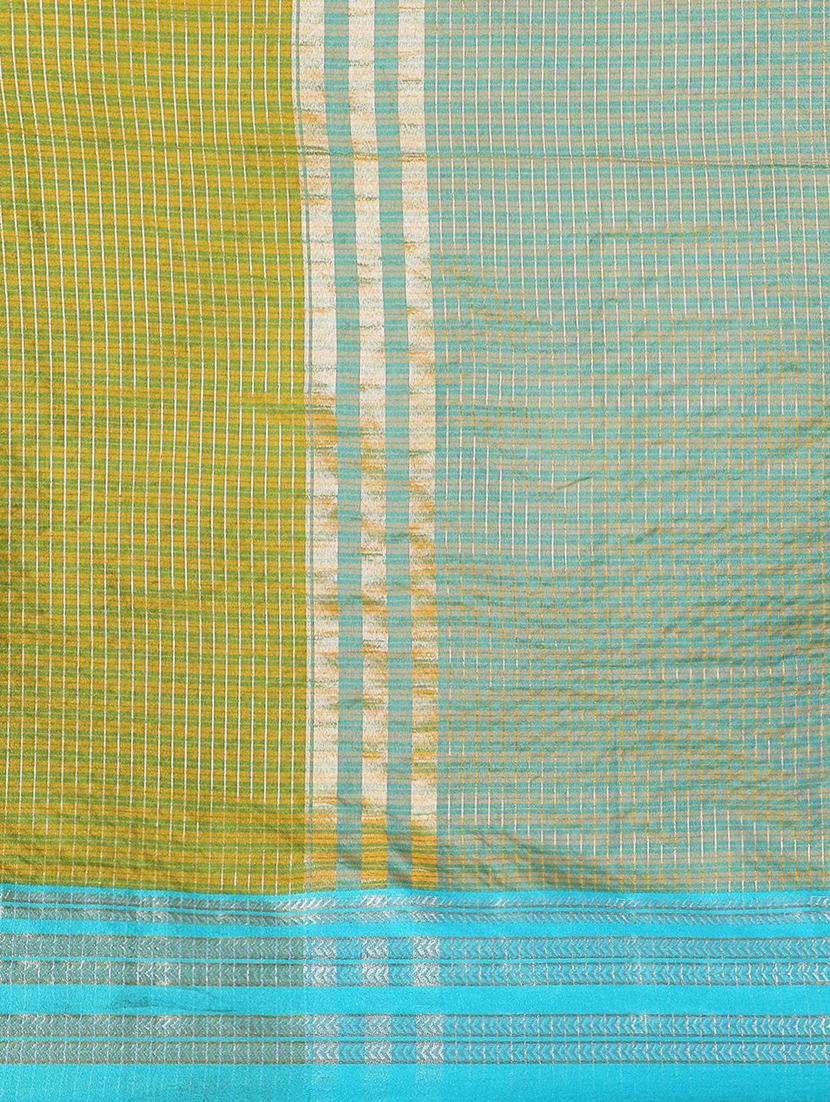 self design woven saree with blouse - 19176589 - Standard Image - 4