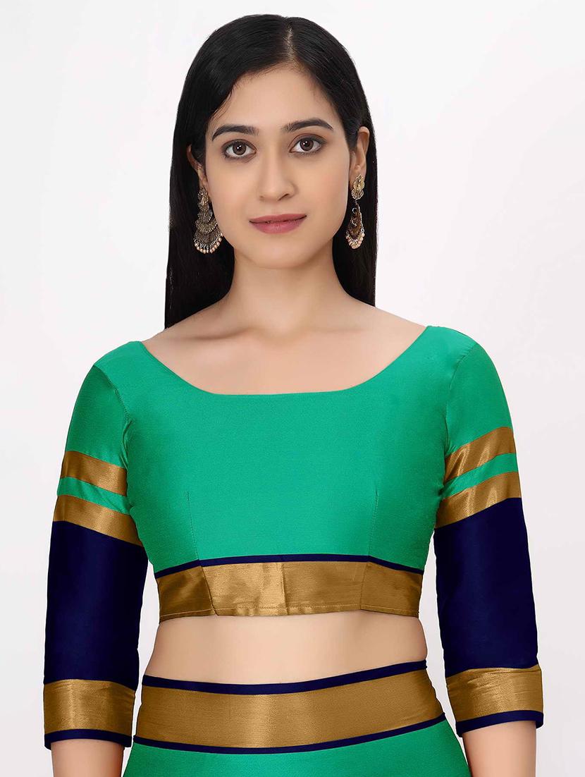 self design mysore silk saree with blouse - 19176628 - Standard Image - 4