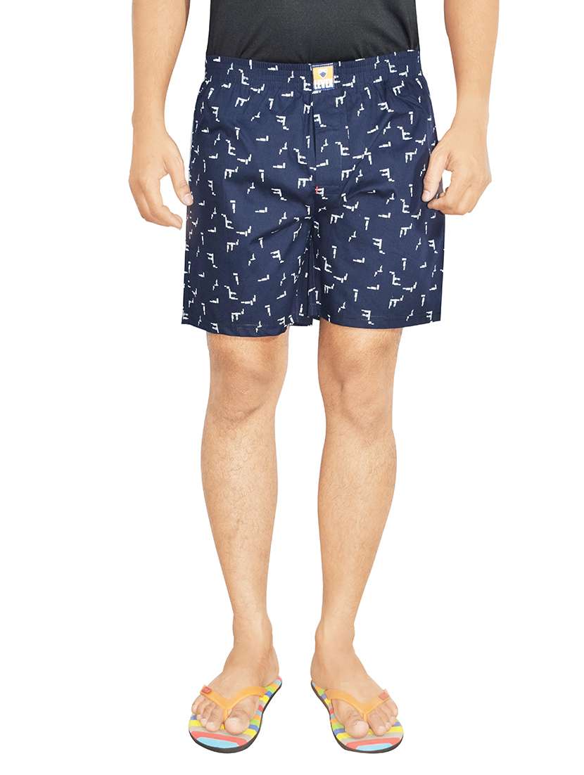 mid rise printed boxer