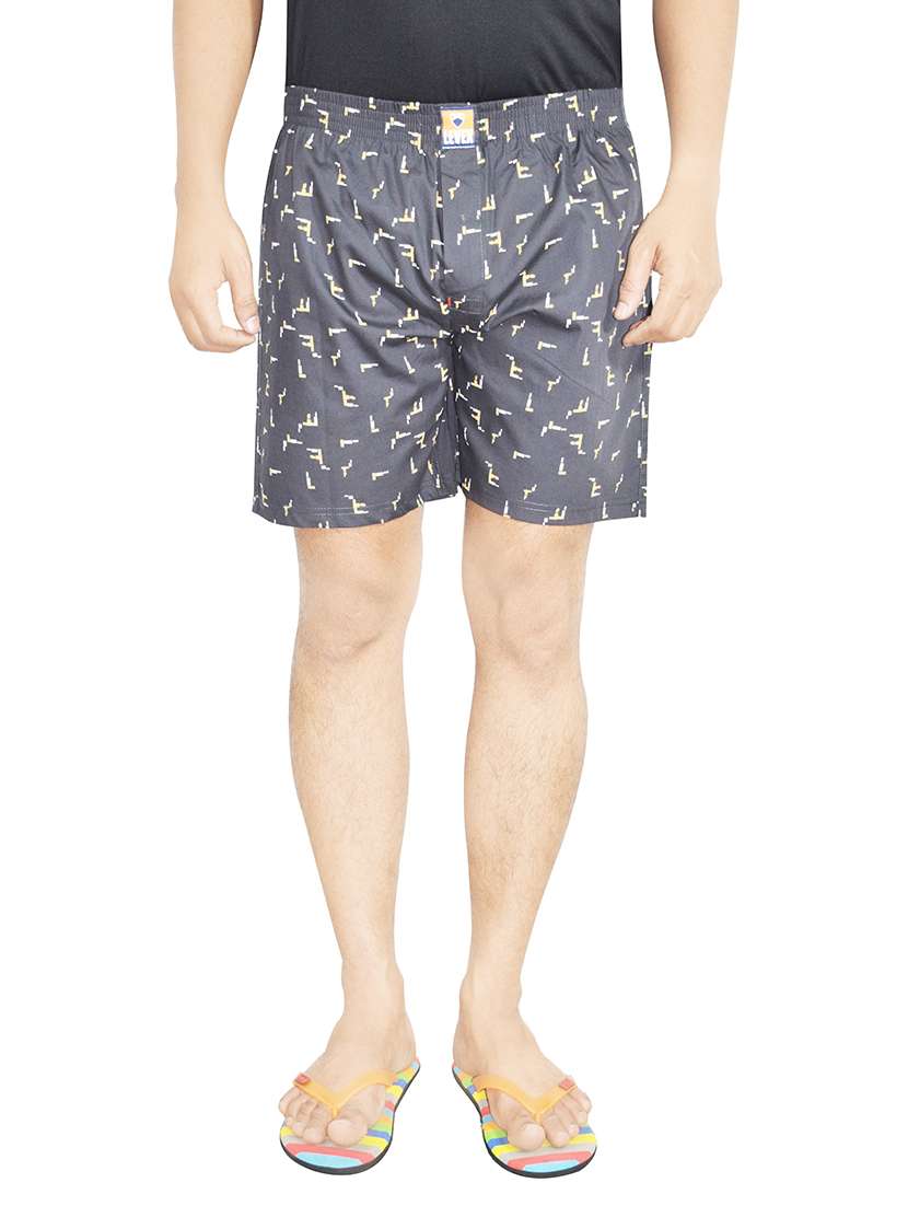 mid rise printed boxer
