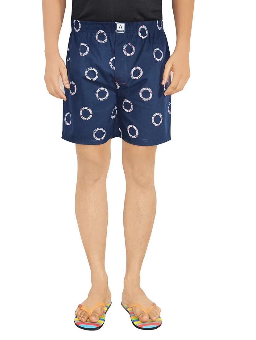 mid rise printed boxer