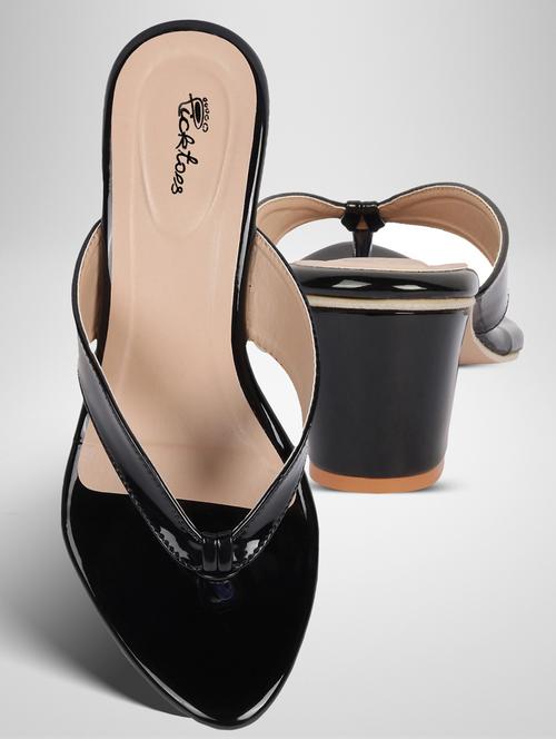 women solid slip on sandal - 19177771 - Standard Image - 0