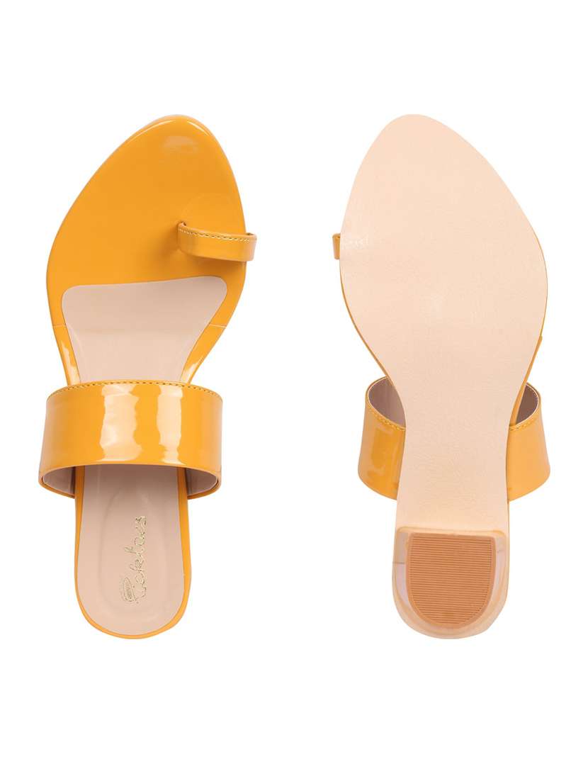 women solid slip on sandal - 19177805 - Standard Image - 4
