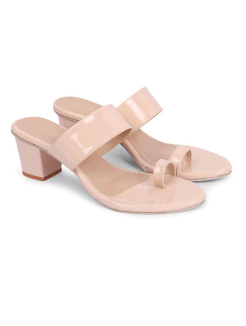women solid slip on sandal - 19177806 -  Standard Image - 1