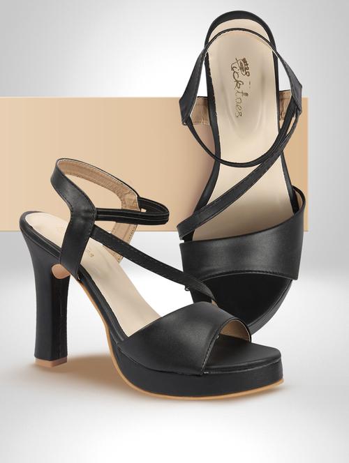 women solid back strap sandal - 19177829 -  Standard Image - 0