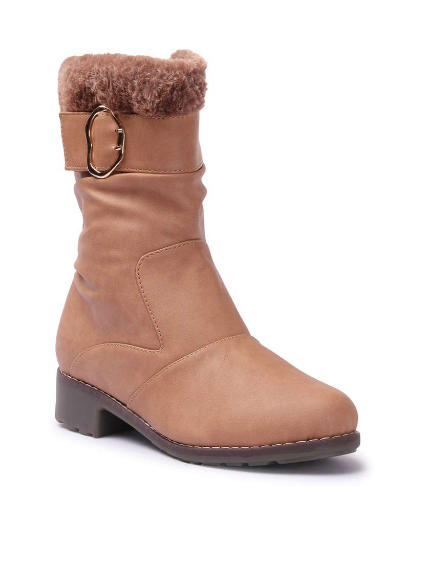 beige ankle boot