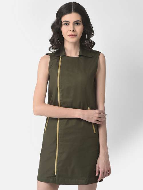 women's shift solid dress - 19178440 -  Standard Image - 0