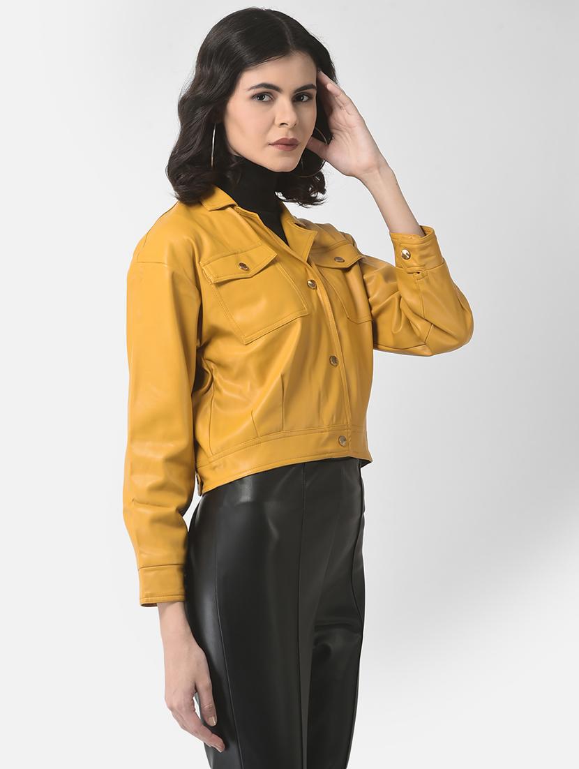 solids leatherette jacket - 19178444 - Standard Image - 1