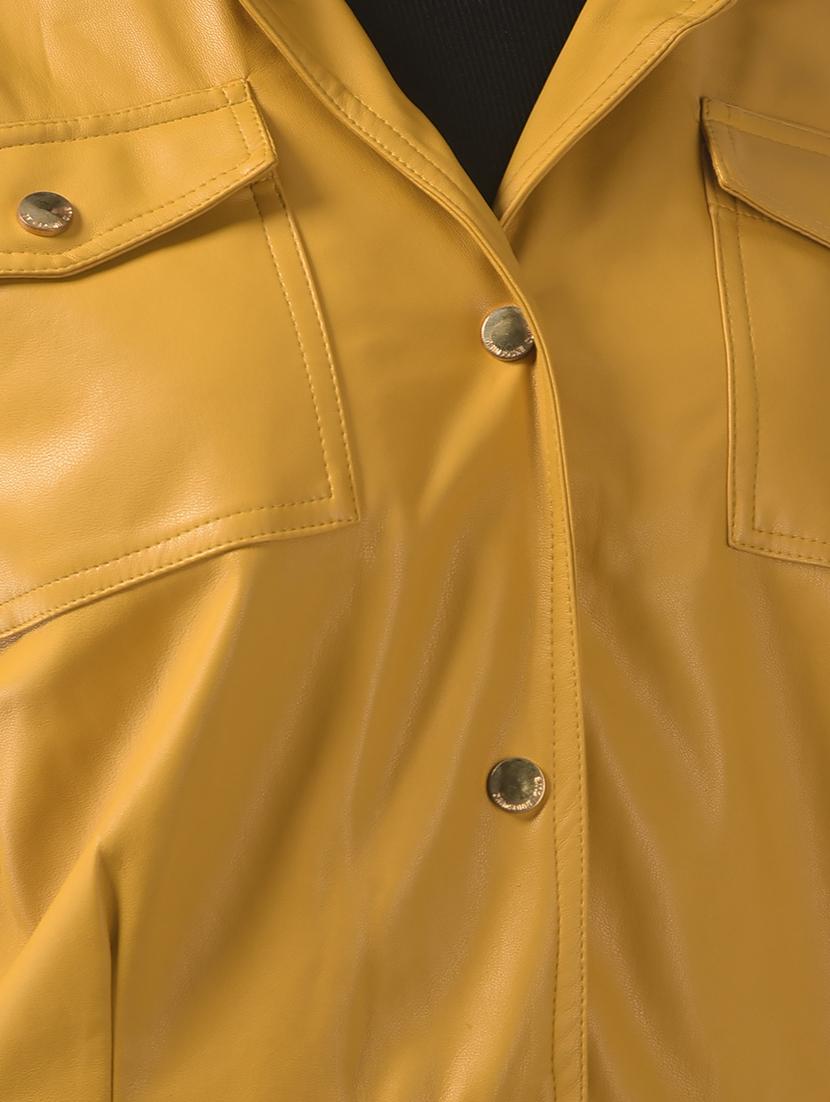 solids leatherette jacket - 19178444 - Standard Image - 6