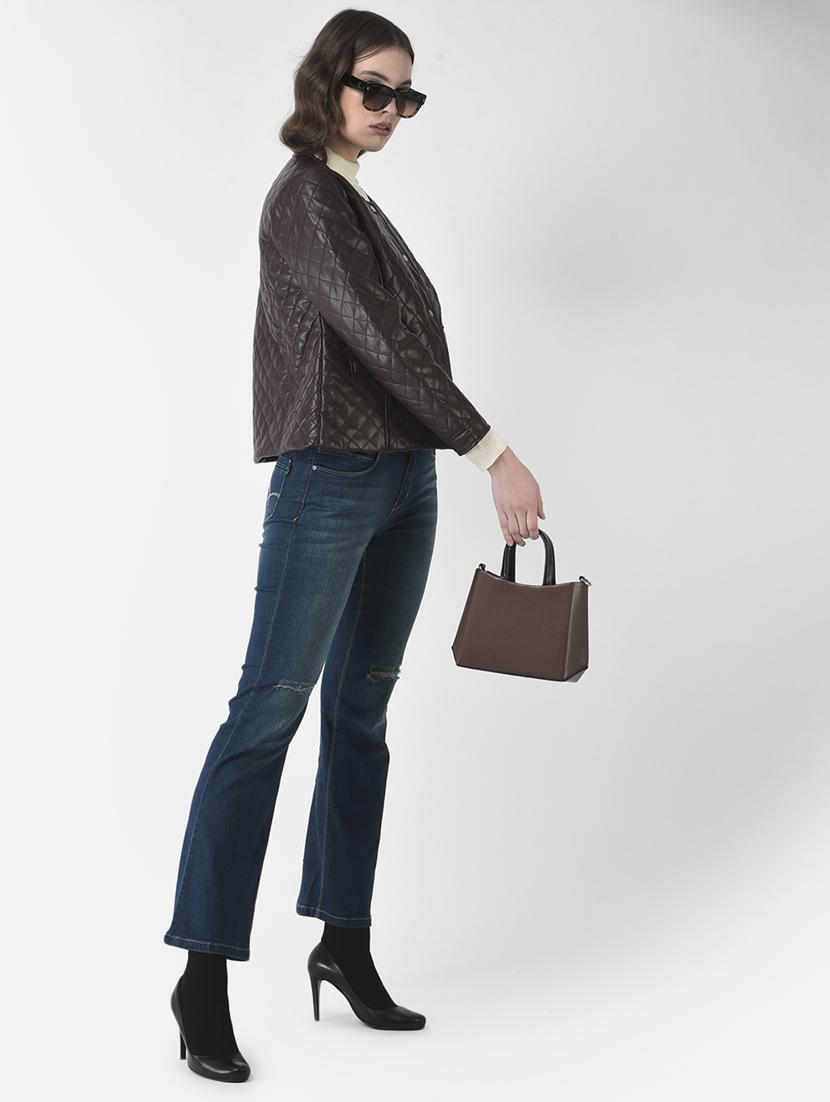 solids leatherette jacket - 19178461 - Standard Image - 4