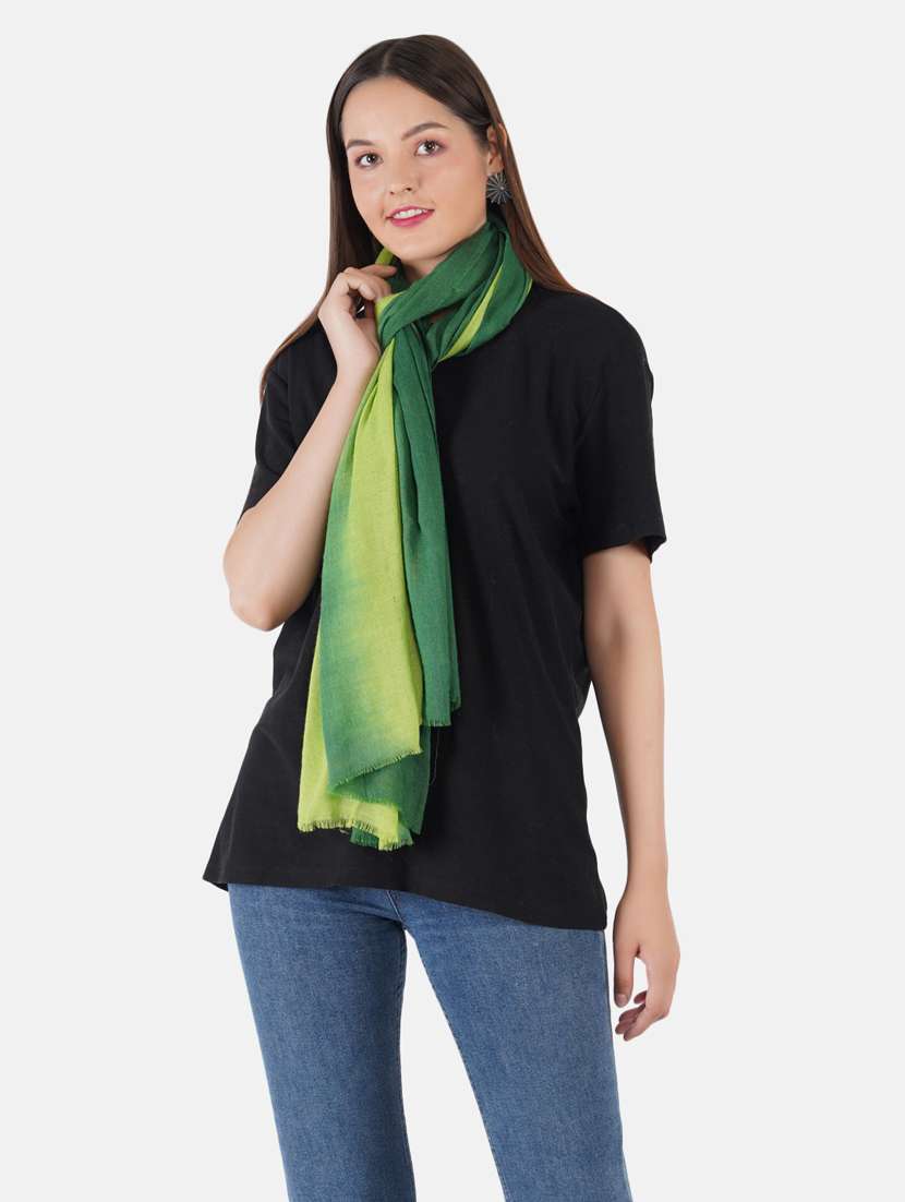 women's ombre print stole