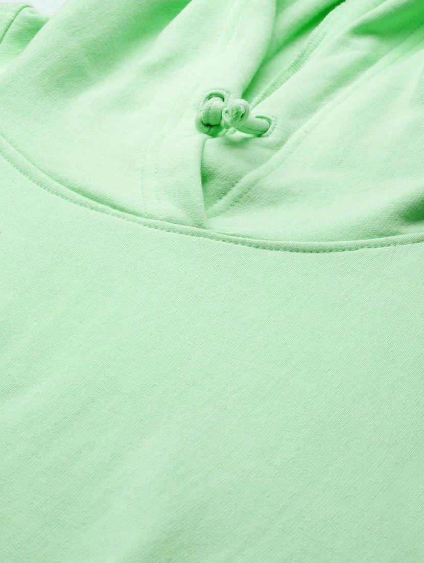 hooded neck solid plus sweatshirt - 19178503 - Standard Image - 4