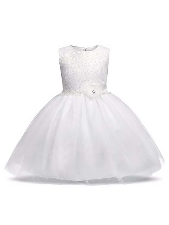 girls round neck sleeveless frock - 19178598 - Zoom Image - 0