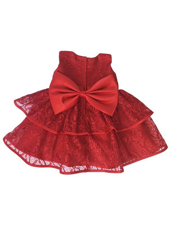 girls round neck sleeveless frock - 19178694 -  Standard Image - 1