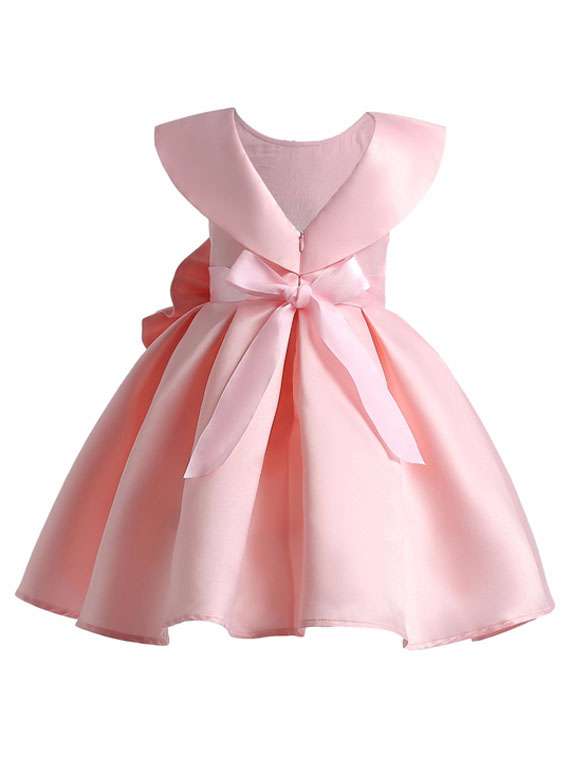 girls round neck sleeveless frock - 19178699 -  Standard Image - 1