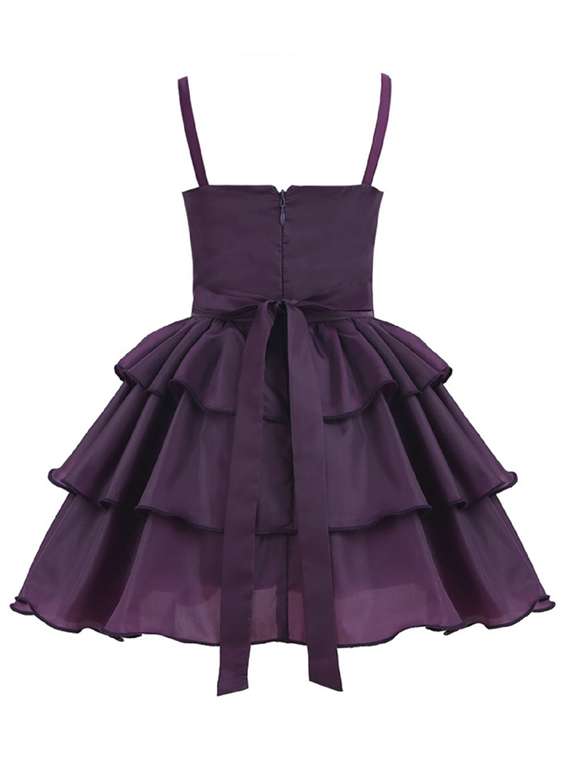 girls shoulder strap sleeveless frock - 19178711 -  Standard Image - 1