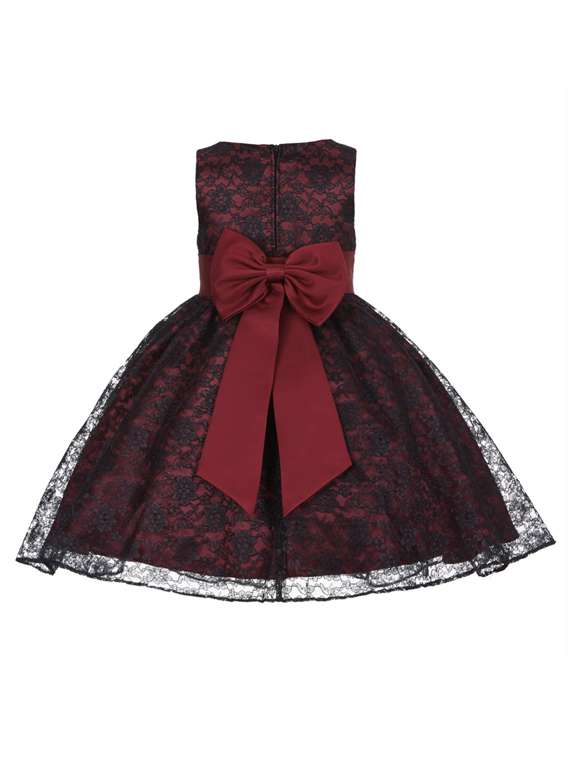 girls round neck sleeveless frock - 19178791 -  Standard Image - 1