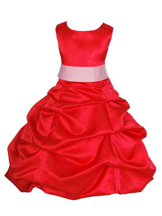 girls round neck sleeveless frock