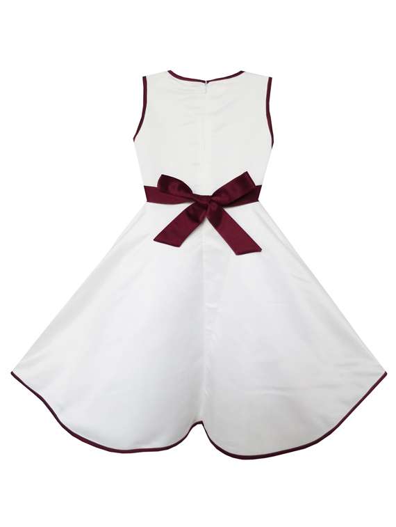 girls round neck sleeveless frock - 19178806 -  Standard Image - 1