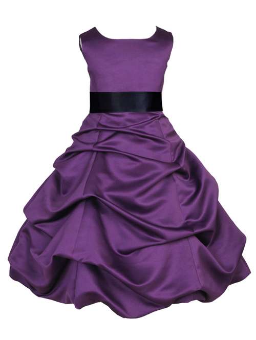 girls round neck sleeveless frock