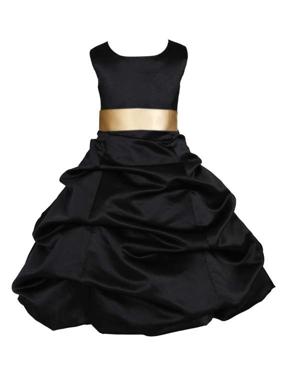 girls round neck sleeveless frock