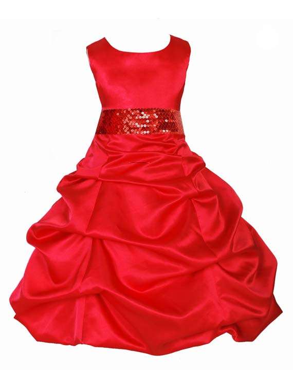 girls round neck sleeveless frock