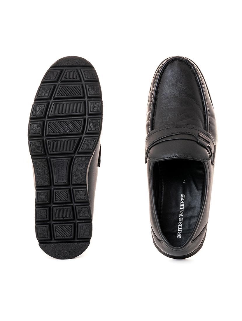 black slip on shoes - 19178894 - Standard Image - 4