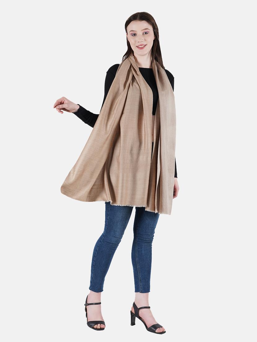 women's solid print stole - 19179183 - Standard Image - 1