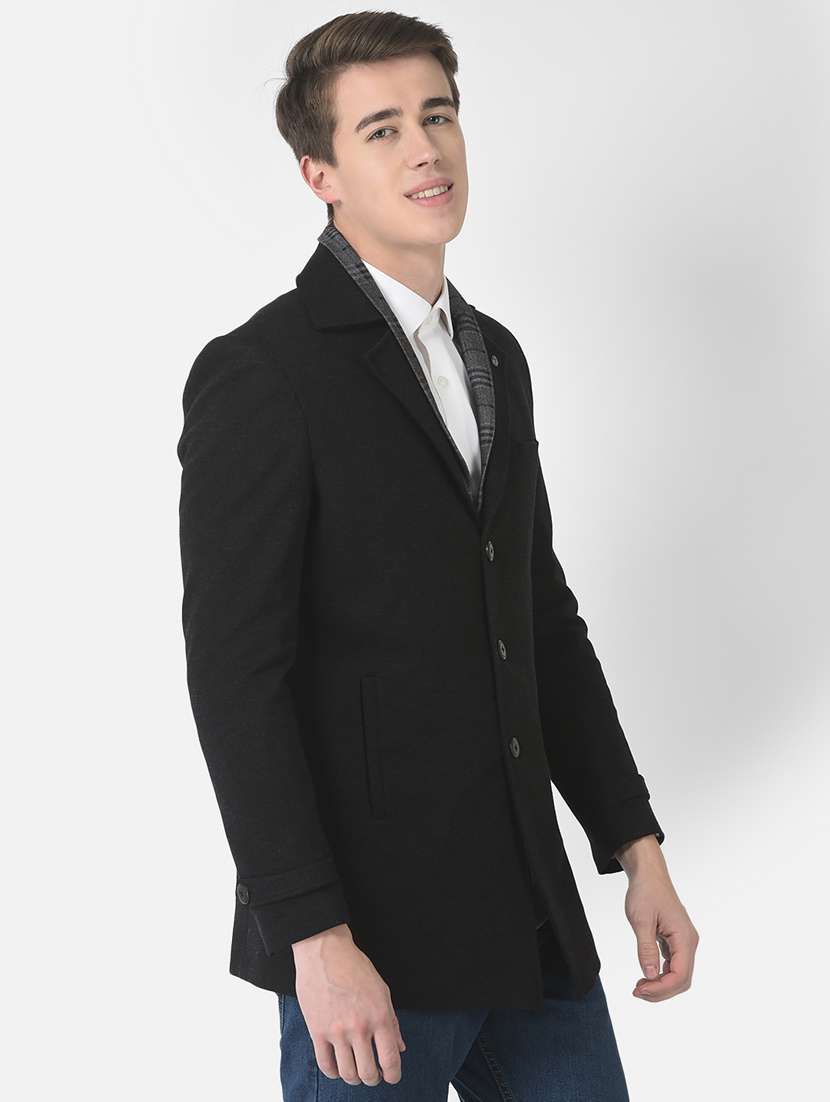 solid single breasted casual blazer - 19180844 - Standard Image - 1