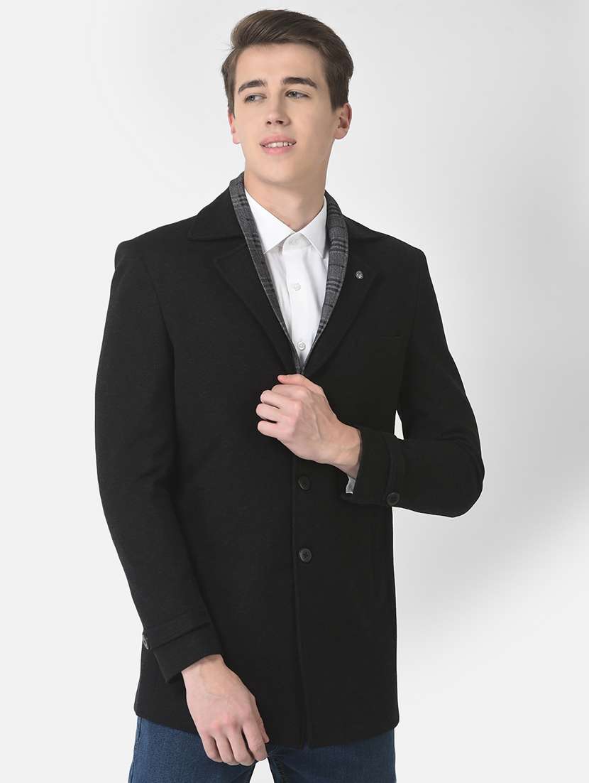 solid single breasted casual blazer - 19180844 - Standard Image - 4