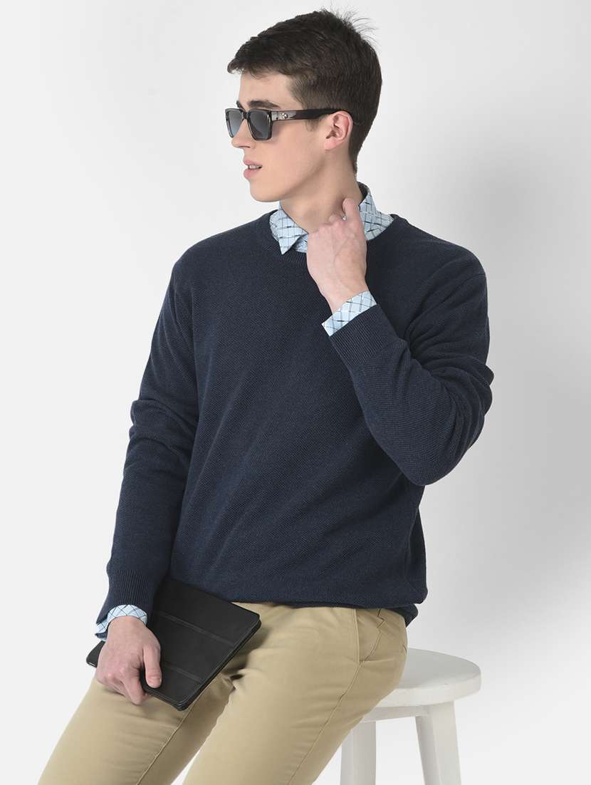 men round neck sweater - 19180967 -  Standard Image - 4