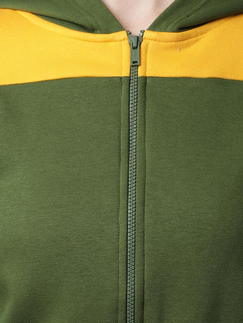 women's color block sweatshirt - 19181525 - Standard Image - 4