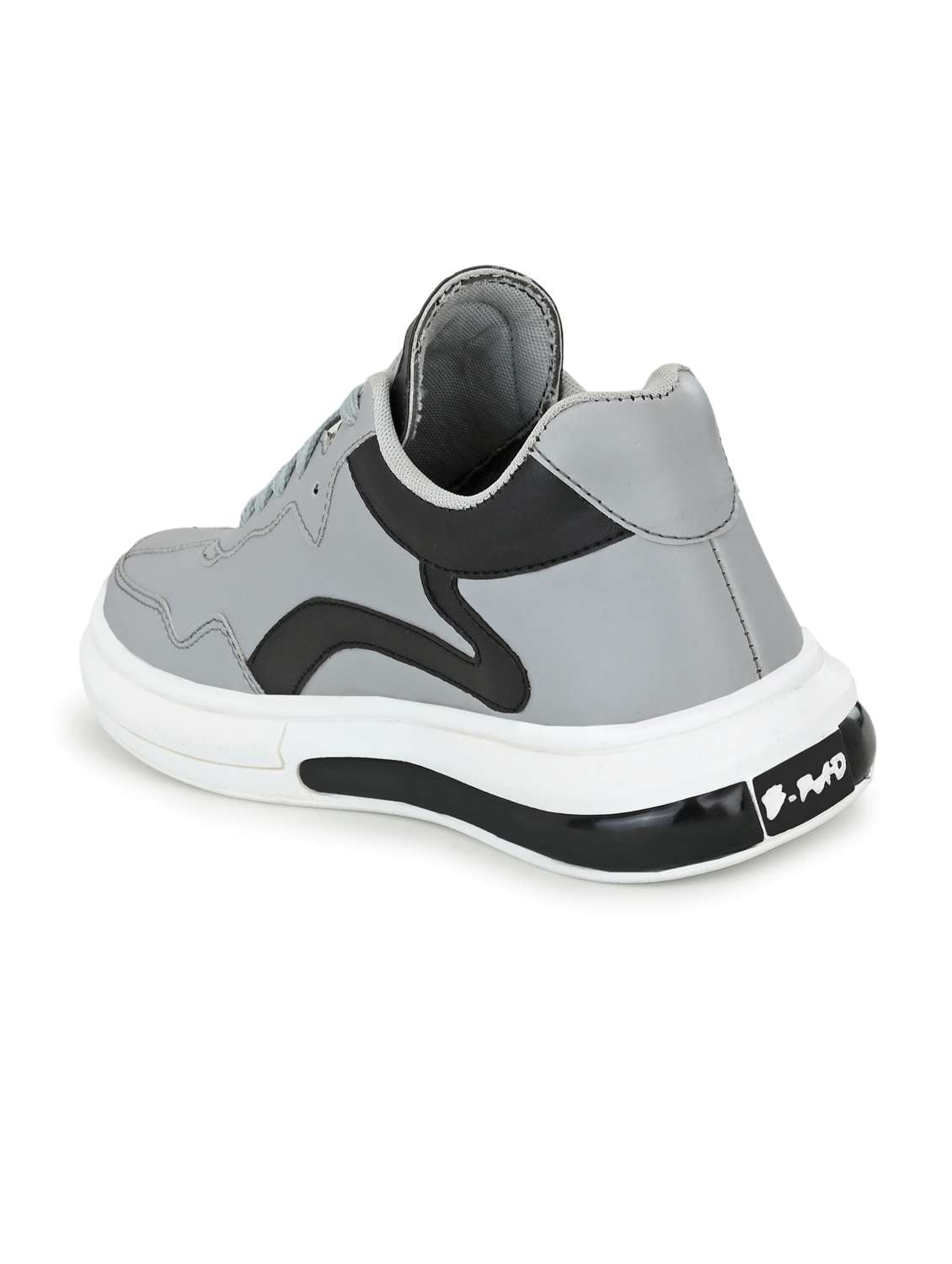 men grey lace up sneakers - 19181776 - Standard Image - 4