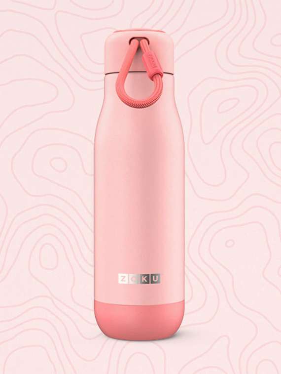 pink stainless steel bottle