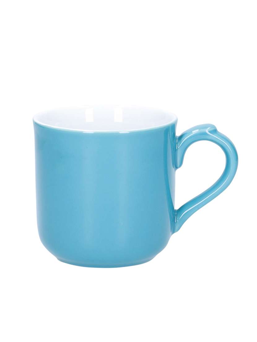 london pottery farmhouse mug, aqua, 250ml, tagged