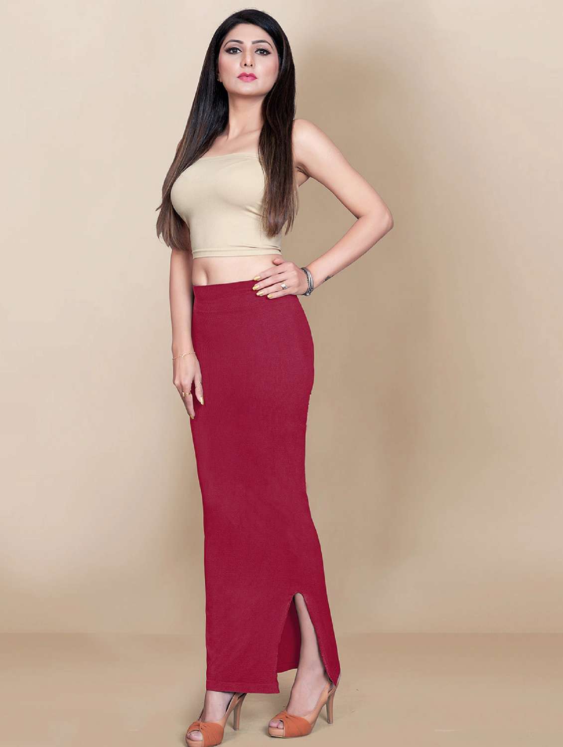 pink solid shapewear - 19184290 -  Standard Image - 4