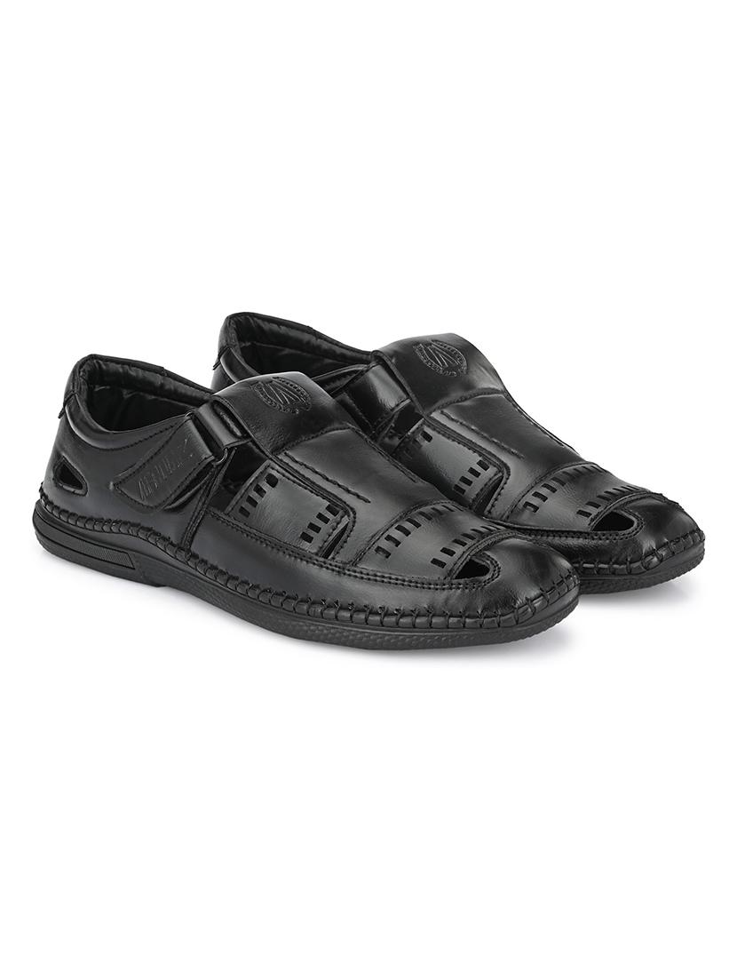 black slip on sandal  - 19184884 -  Standard Image - 1