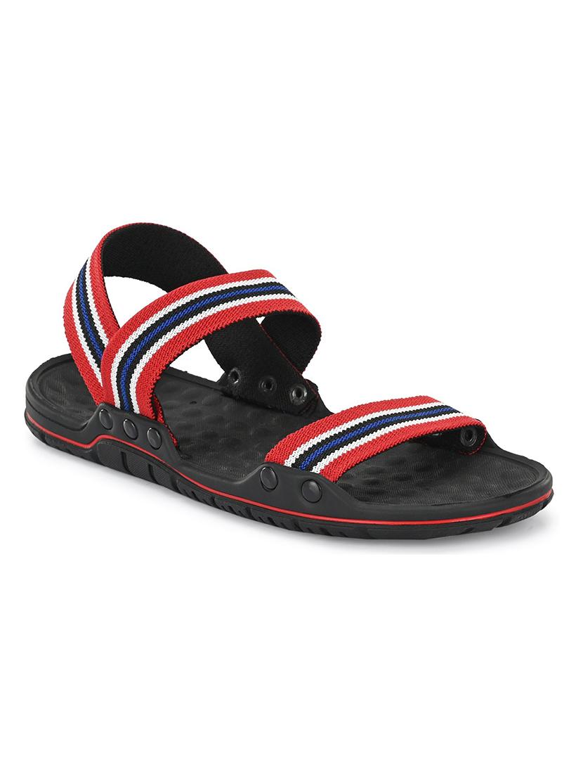 red slip on sandal  - 19184889 -  Standard Image - 1
