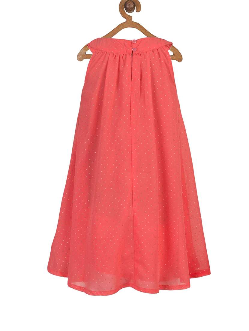 girls round neck sleeveless frock - 19185755 -  Standard Image - 1