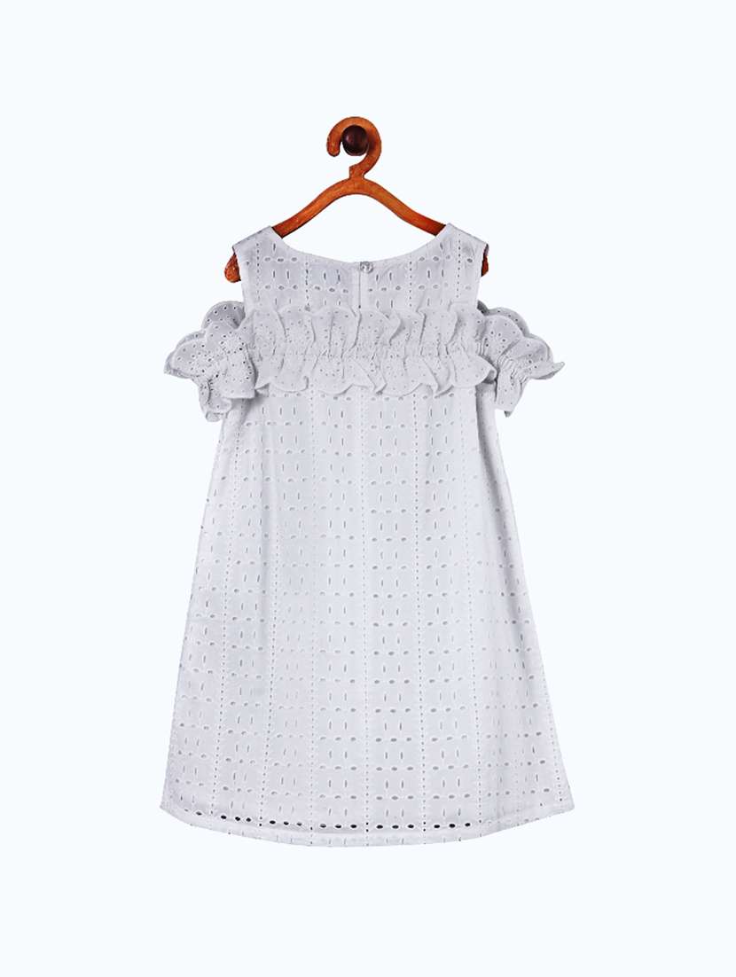 girls round neck sleeveless frock - 19185792 -  Standard Image - 1