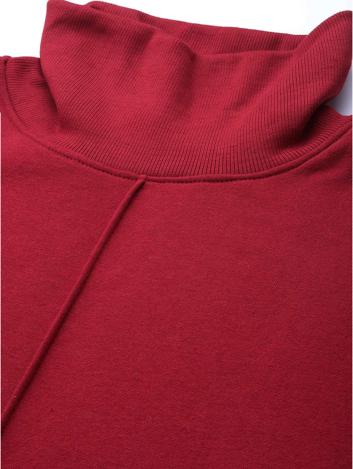 turtle neck solid plus sweatshirt - 19185870 -  Standard Image - 4