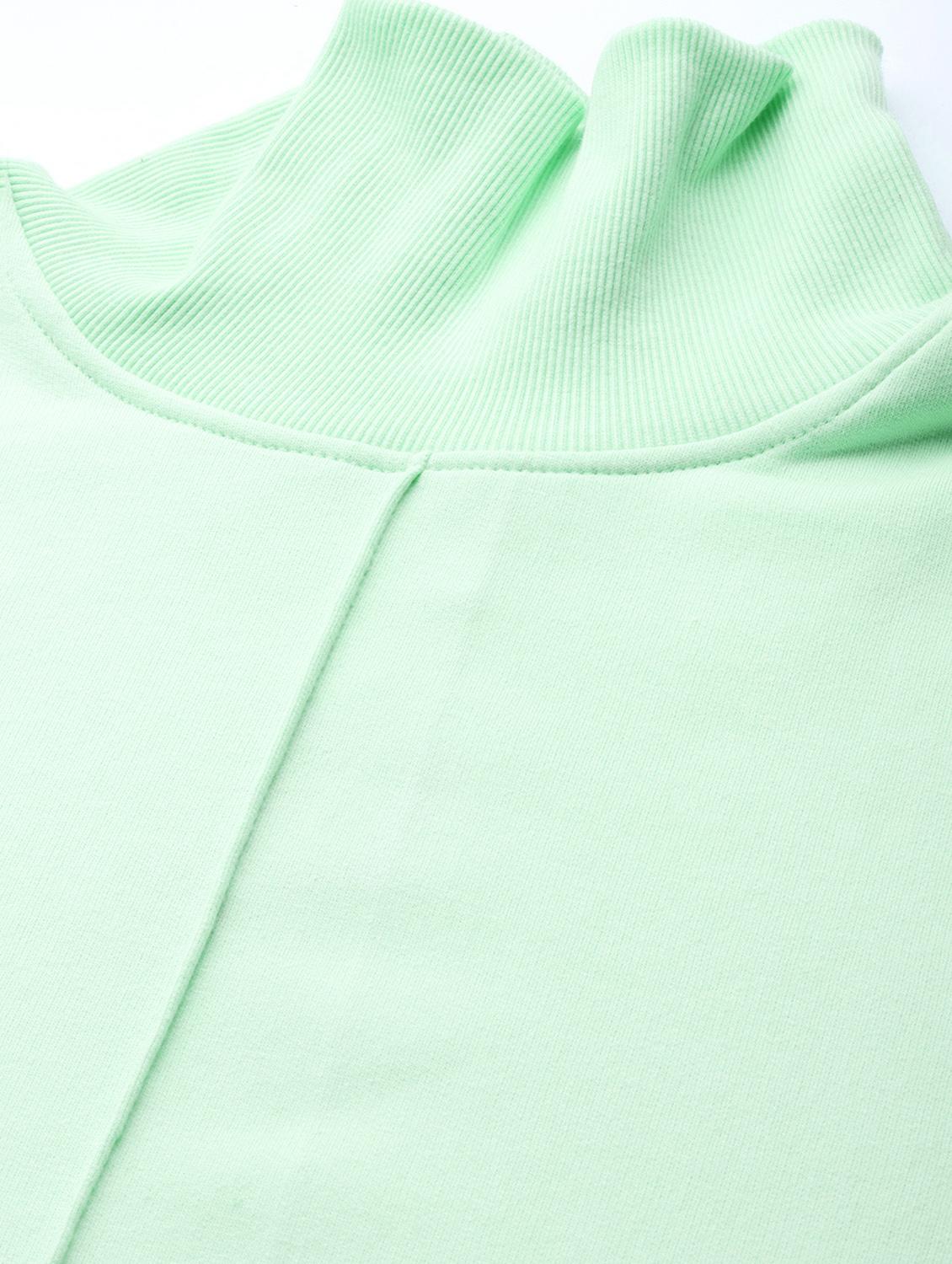 turtle neck solid plus sweatshirt - 19185872 - Standard Image - 4