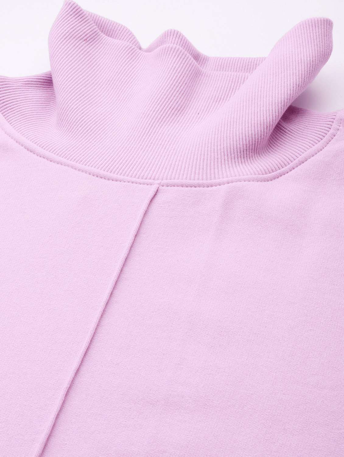turtle neck solid plus sweatshirt - 19185873 - Standard Image - 4