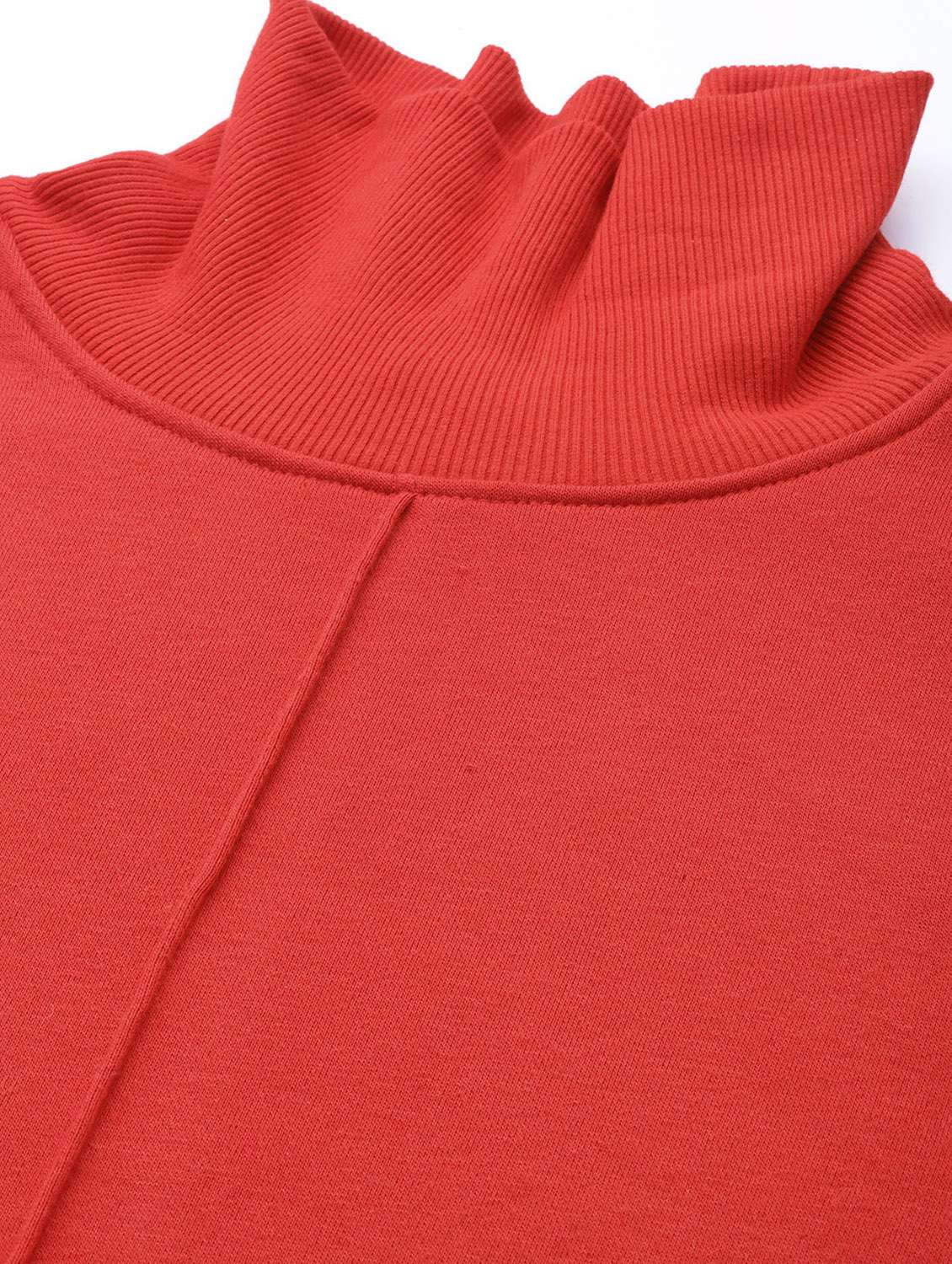 turtle neck solid plus sweatshirt - 19185877 -  Standard Image - 4