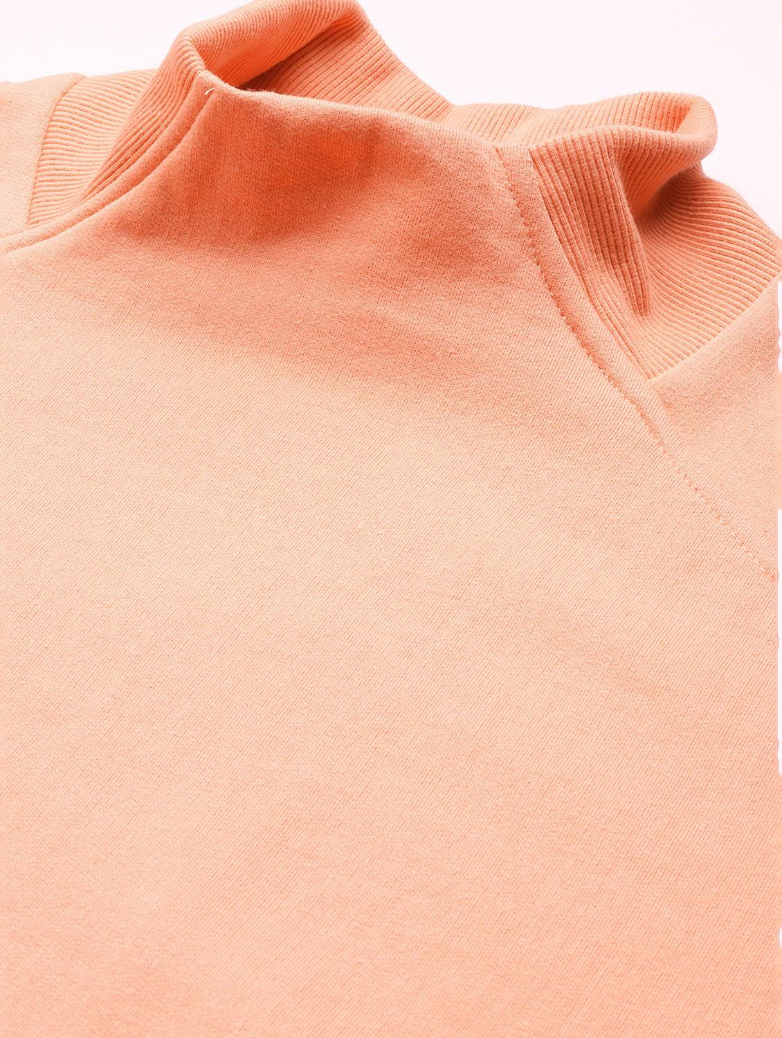 high neck solid plus sweatshirt - 19185938 - Standard Image - 4