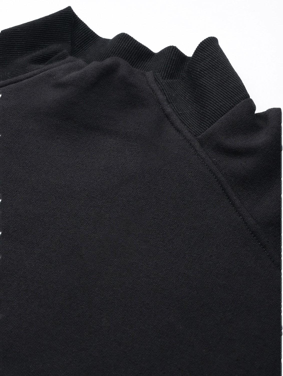 high neck solid plus sweatshirt - 19185940 - Standard Image - 4