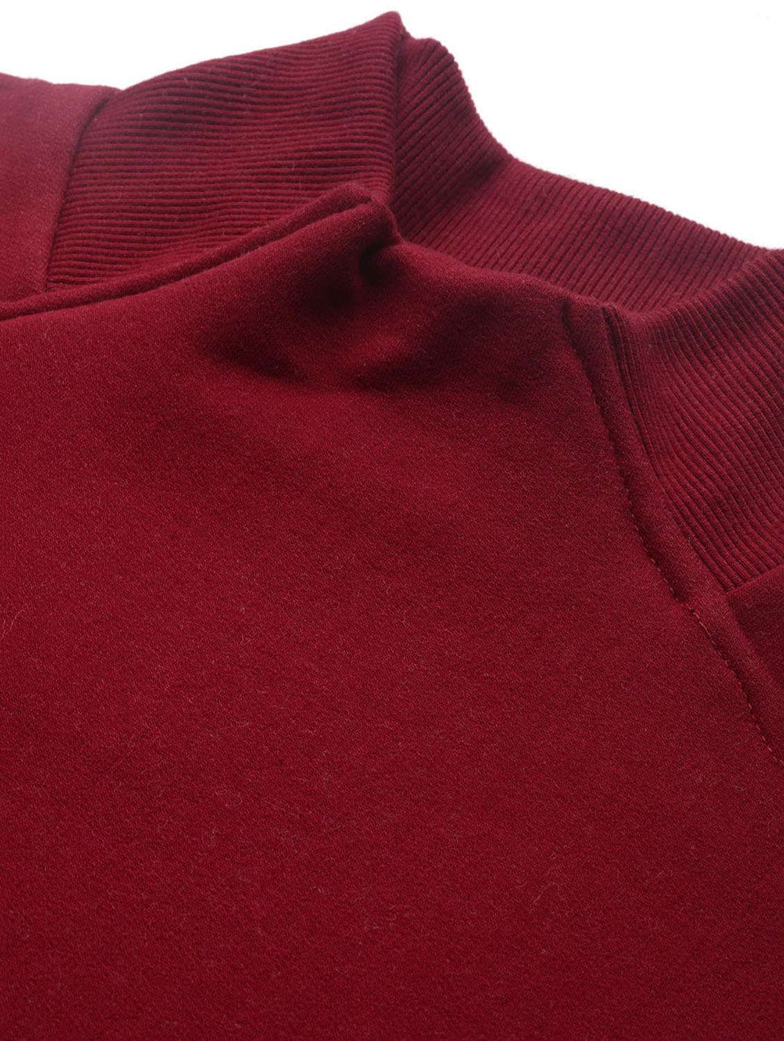 high neck solid plus sweatshirt - 19185941 -  Standard Image - 4